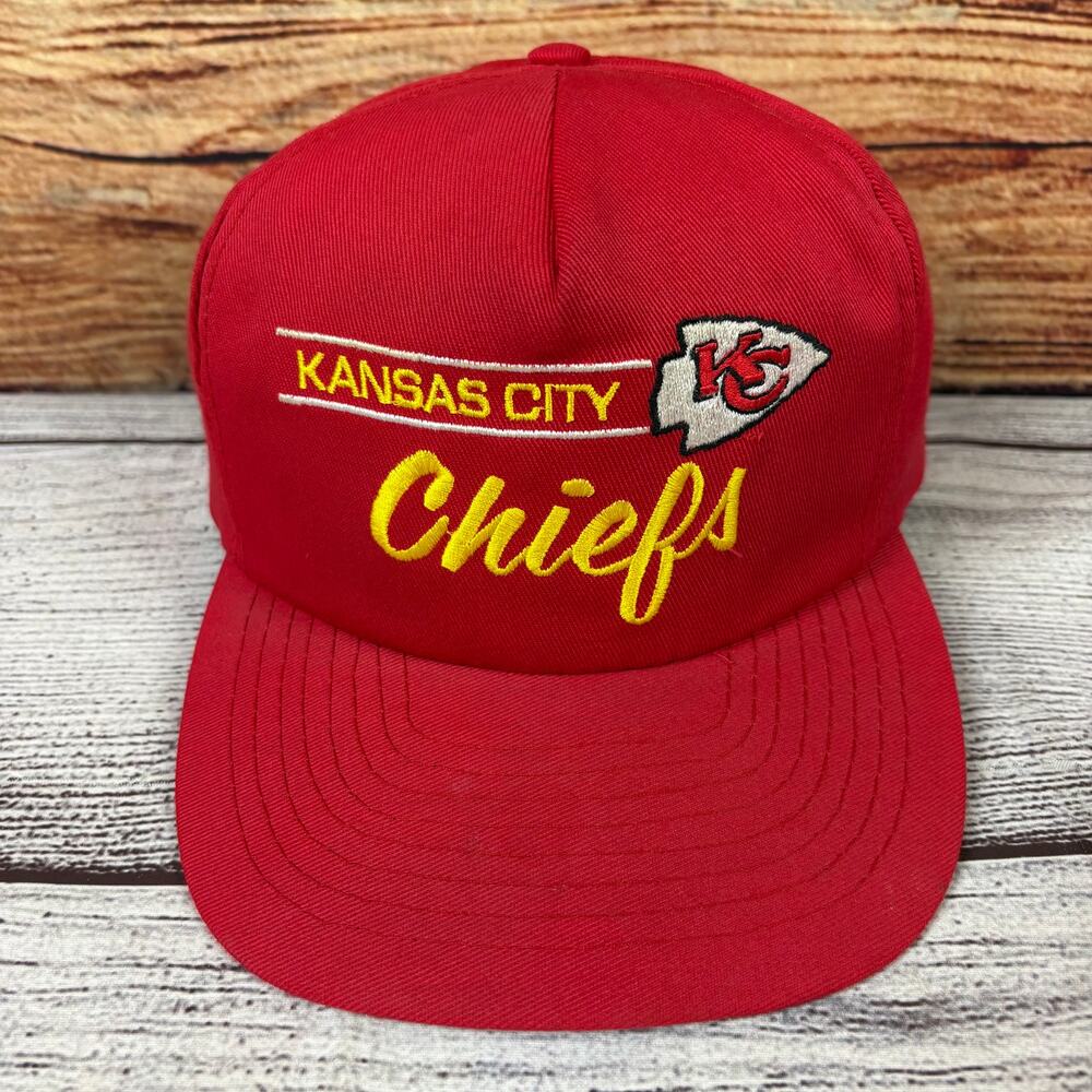 Vintage 1990s Kansas City Chiefs NFL Football Snapback Hat